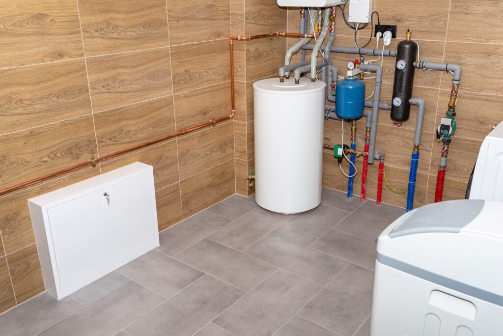 Residential water heater and plumbing system installed in Villa Rica